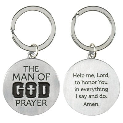 DIC KC 768 KEYRING THE MAN OF GOD PRAYER