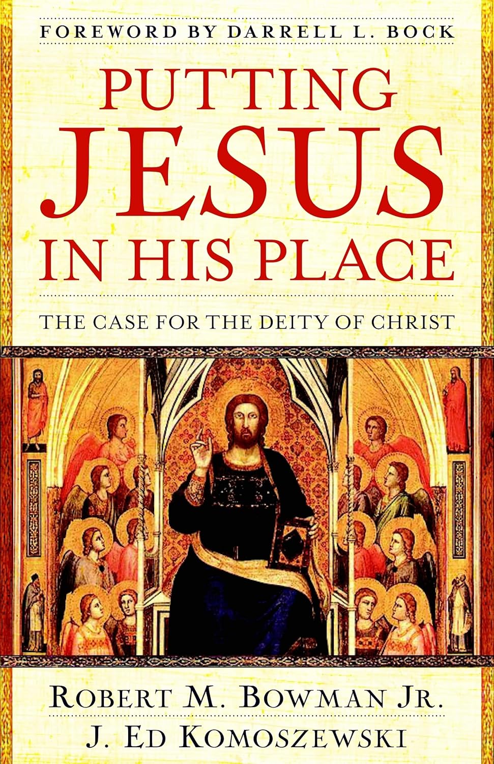 PUTTING JESUS IN HIS PLACE