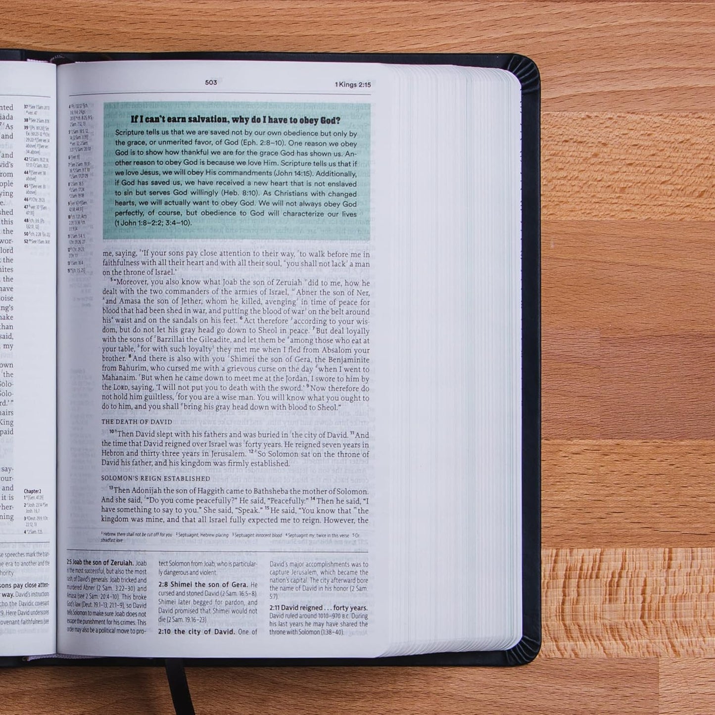 ESV  REFORMATION STUDY BIBLE - STUDENT EDITION