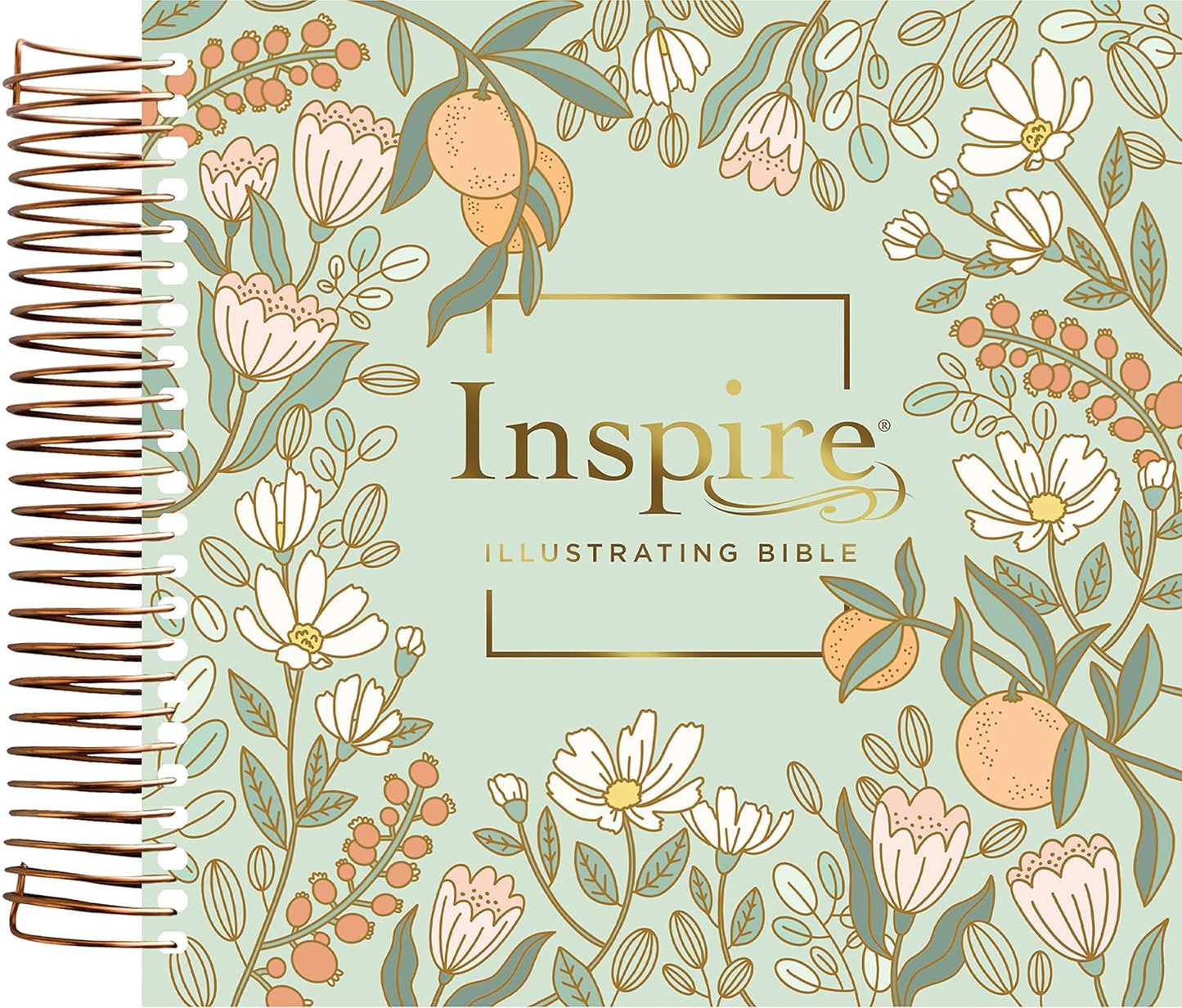 NLT DAYSPRING INSPIRE ILLUSTRATING BIBLE FILAMENT ENABLED (SPIRAL BOUND)