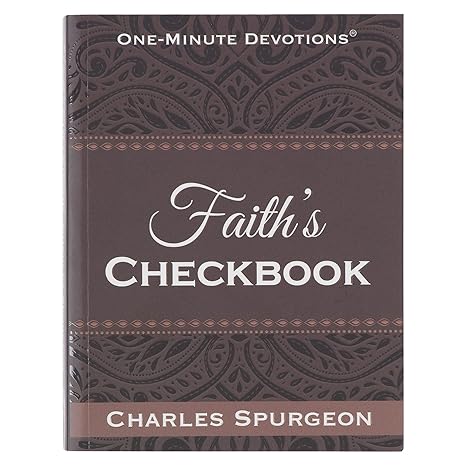 CAG OM089 ONE MINUTE DEVOTIONS FAITH CHECKBOOK