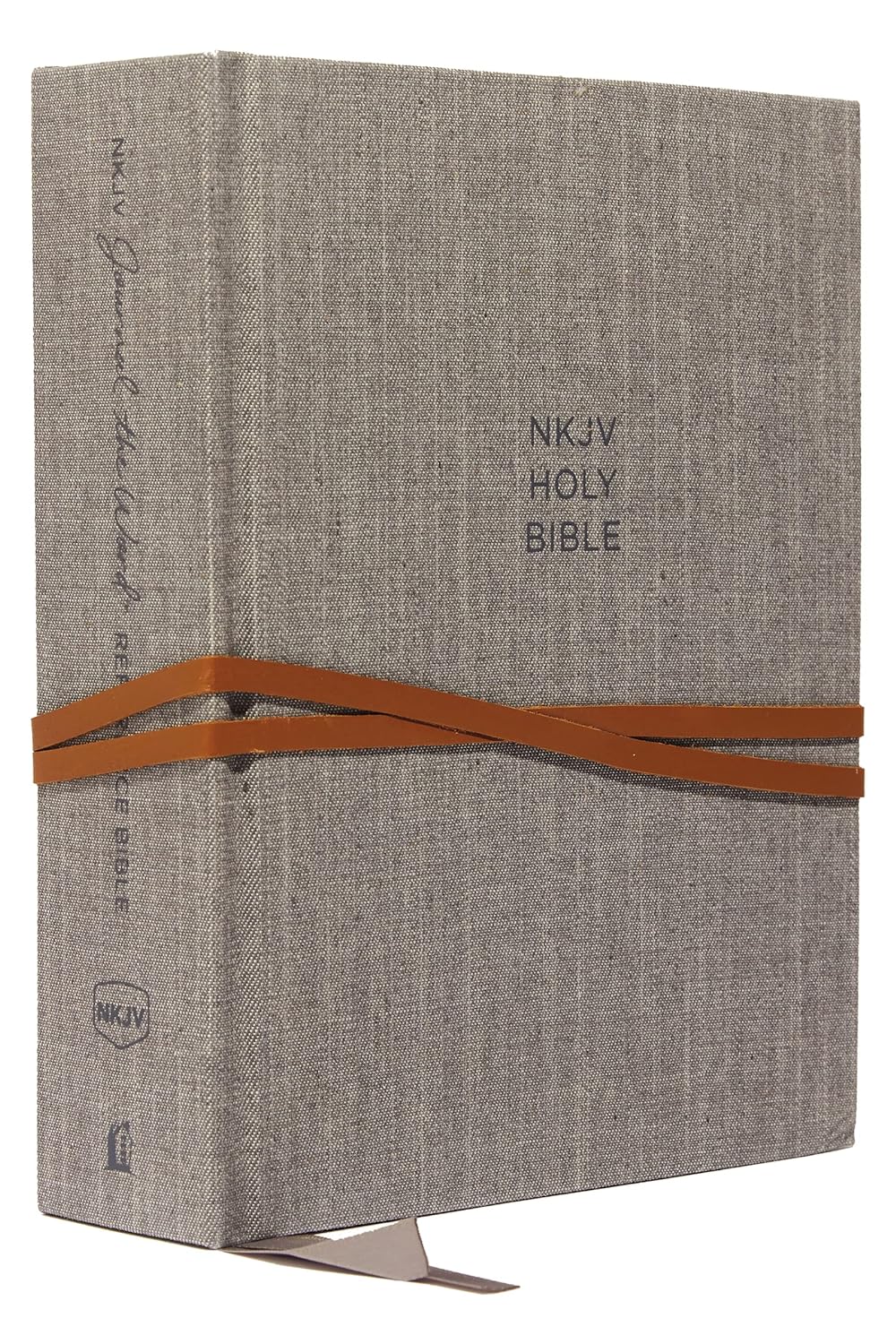NKJV TN JOURNAL WORD REF BI GRAY CLOTH HC