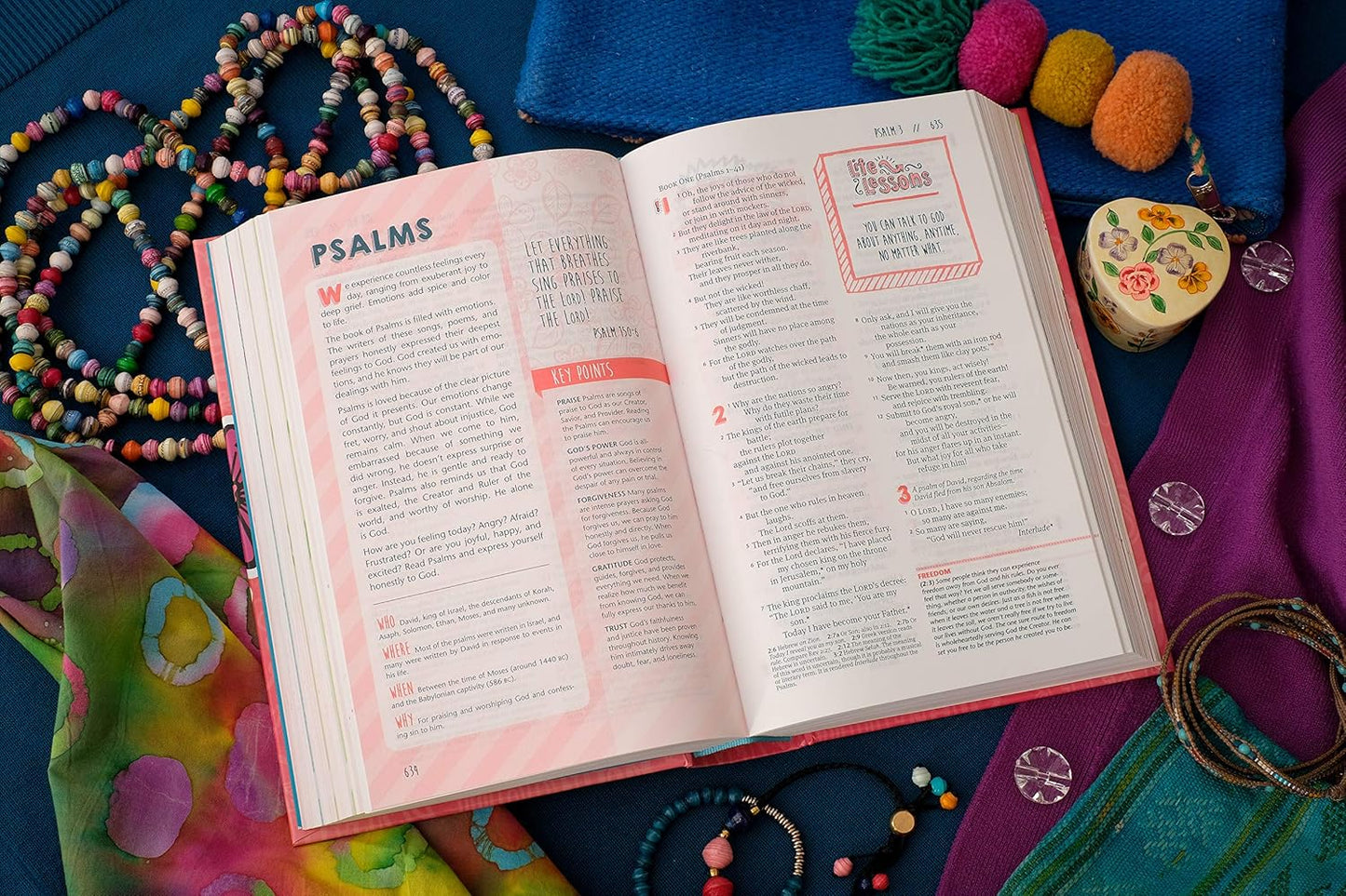 NLT LIFE APPLICATION BIBLE GIRLS HC