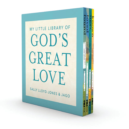 MY LITTLE LIBRARY OF GODS GREAT LOVE; LOVED, FOUND, NEAR KNOWN