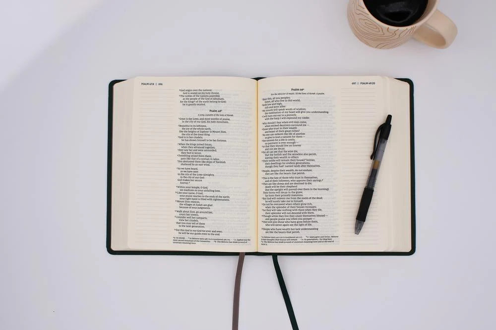 NIV JOURNAL THE WORD BIBLE LS DARK GREN