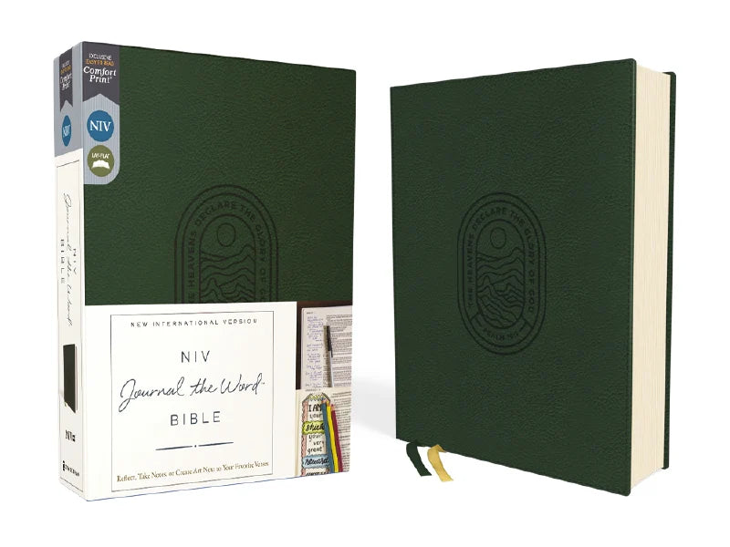 NIV JOURNAL THE WORD BIBLE LS DARK GREN