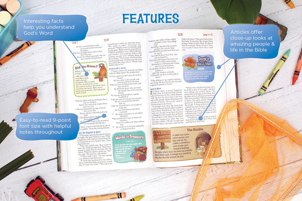 KIDS BI ZON NIrV ADVENTURE BIBLE FOR EARLY READERS