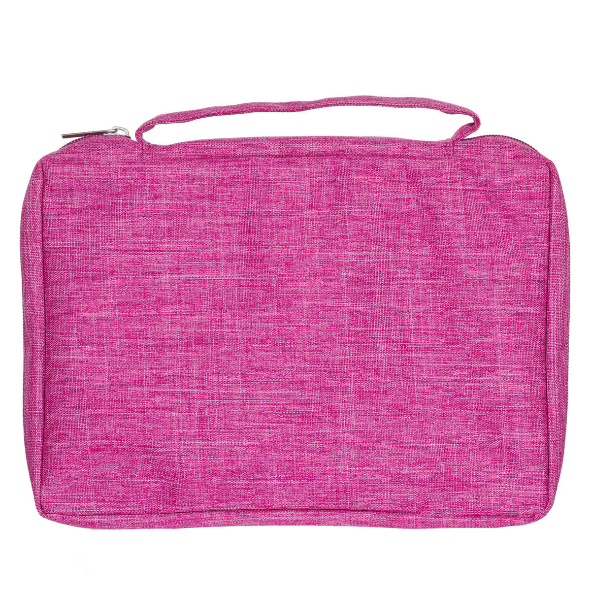CAG BBL786 BIBLE COVER VALUE PINK ICHTHUS PATCH