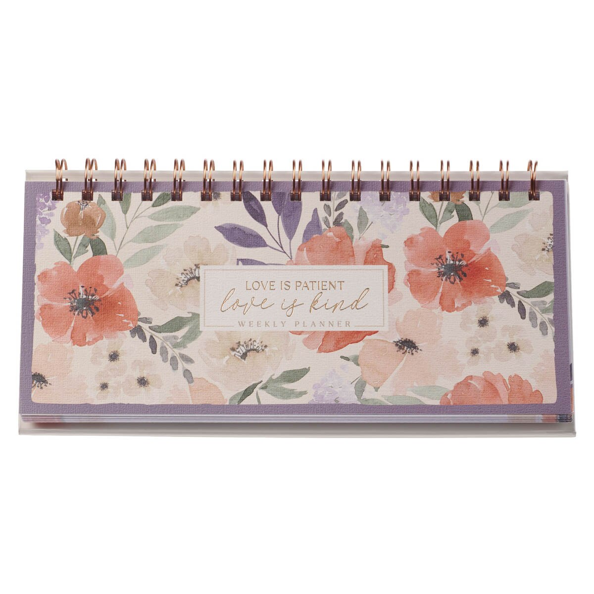 CAG CALS226 WEEKLY  PLANNER  LOVE  IS  PATIENT  LOVE  IS KIND