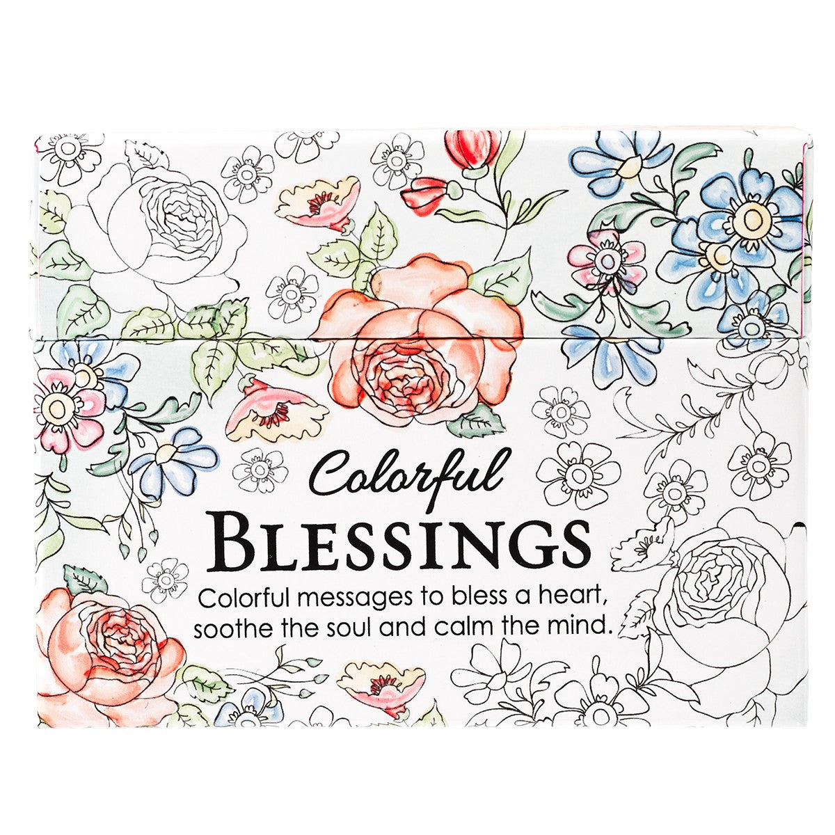 CAG CBX002 COLORING CARDS COLORFUL BLESSINGS