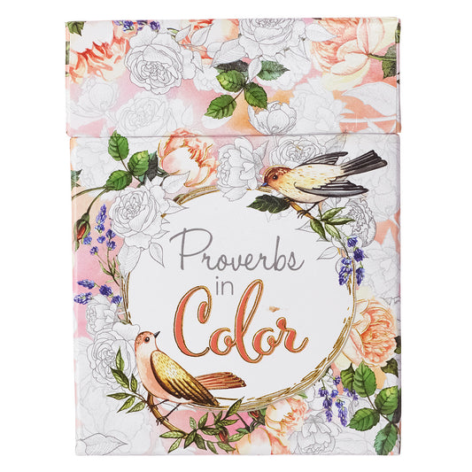 CAG CBX006 COLORING CARDS PROVERBS IN COLOR