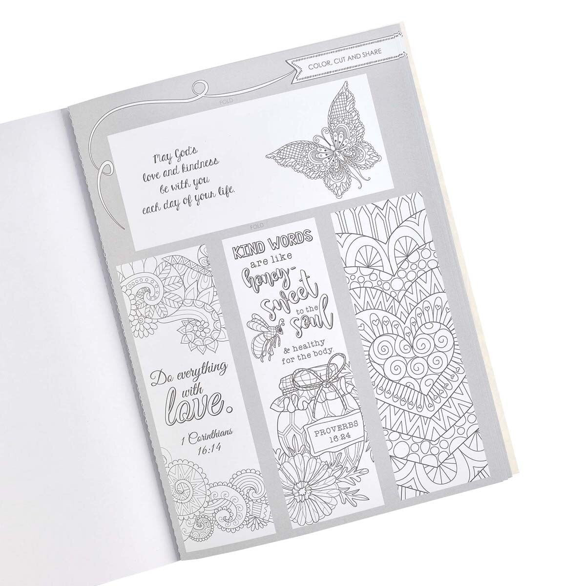 CAG CLR046 COLORING BOOK WHERE LOVE BLOOMS