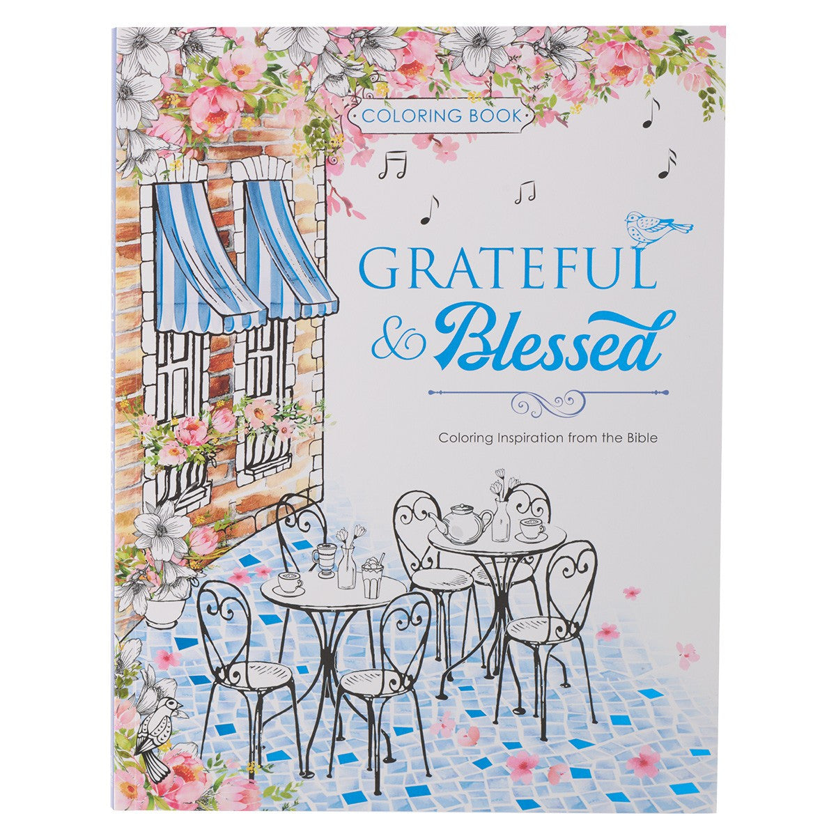 CAG CLR088 COLORING BOOK  GRATEFUL & BLESSED