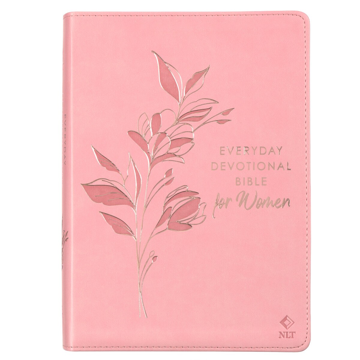 CAG DVB005 DEVOTIONAL  BIBLE  NLT  FOR  WOMEN  FAUX LEATHER, PINK