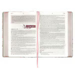 CAG DVB006 DEVOTIONAL  BIBLE  NLT  FOR  WOMEN  FAUX LEATHER, FLORAL