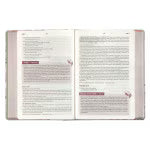 CAG DVB006 DEVOTIONAL  BIBLE  NLT  FOR  WOMEN  FAUX LEATHER, FLORAL
