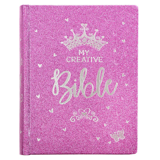 CAG ESV002 ESV  MY  CREATIVE  BIBLE  FOR  GIRLS  FAUX LEATHER HC, PURPLE GLITTER