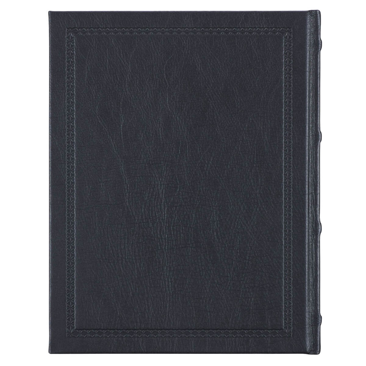CAG FHB001 NLT, THE FAMILY HERITAGE BIBLE FULL GRAIN LEATHER HARDCOVER, BLACK
