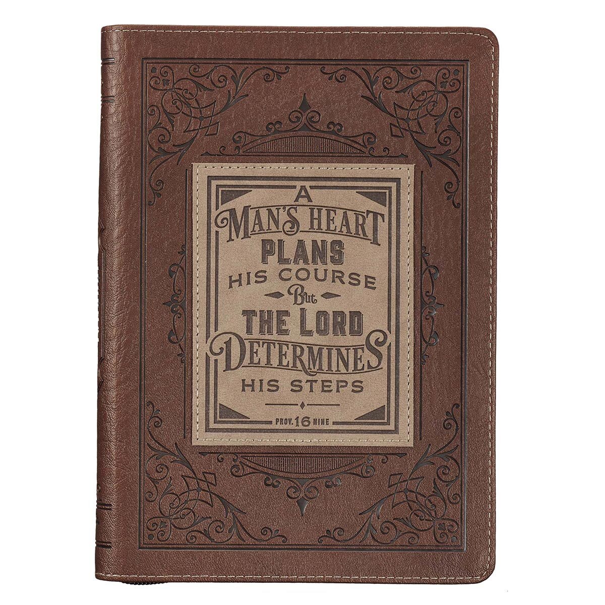 CAG JL383 JOURNAL LG CLASSIC LUXL ZIP MANS HEART