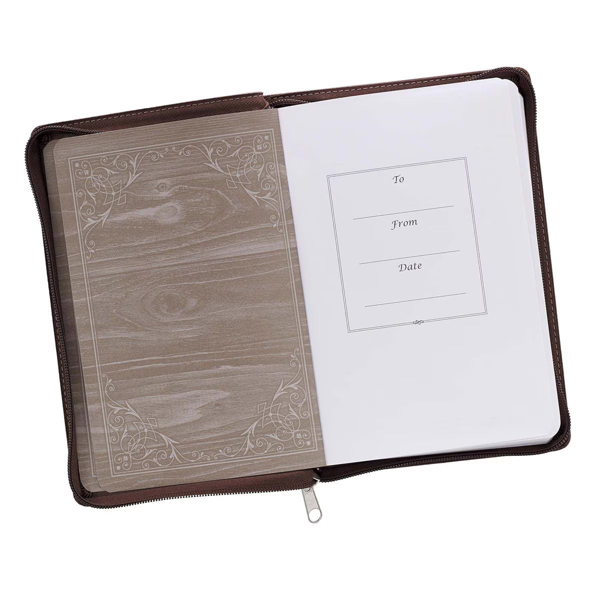 CAG JL383 JOURNAL LG CLASSIC LUXL ZIP MANS HEART