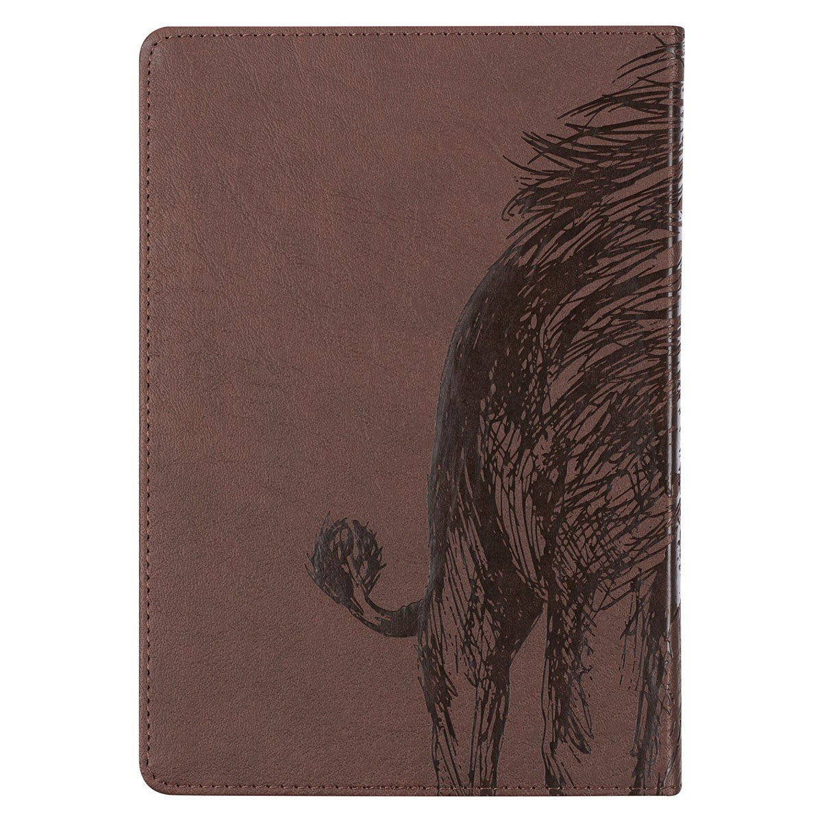 CAG JL477 JOURNAL CLASSIC BROWN MY STRENGTH & MY DEFENSE EXODUS 15:2