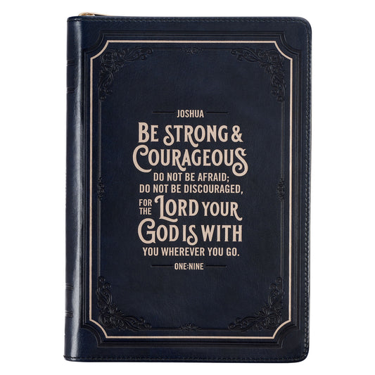 CAG JL638 JOURNAL LG CLASSIC LUXL ZIP BE STRONG AN