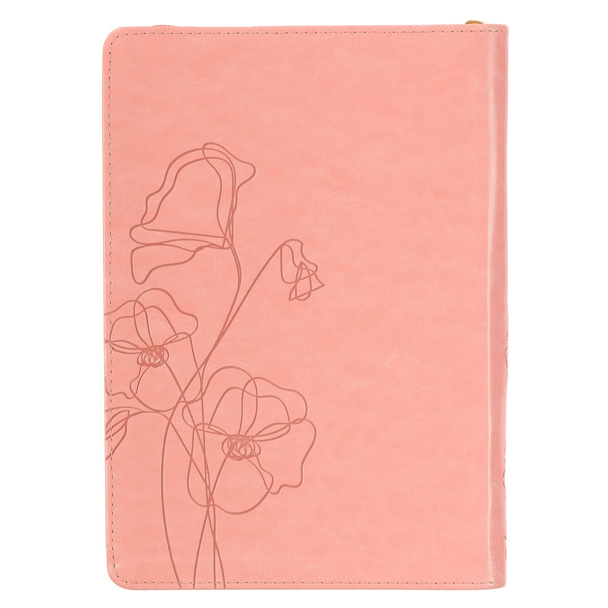 CAG JL685 JOURNAL CLASSIC ZIP PINK HIS MERCY NEVER FAILS