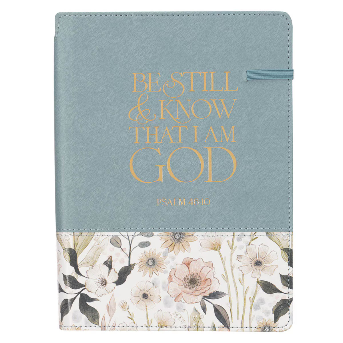 CAG JL801 JOURNAL CLASSIC W/ELASTIC & PEN HOLDER BE STILL PS. 46:10