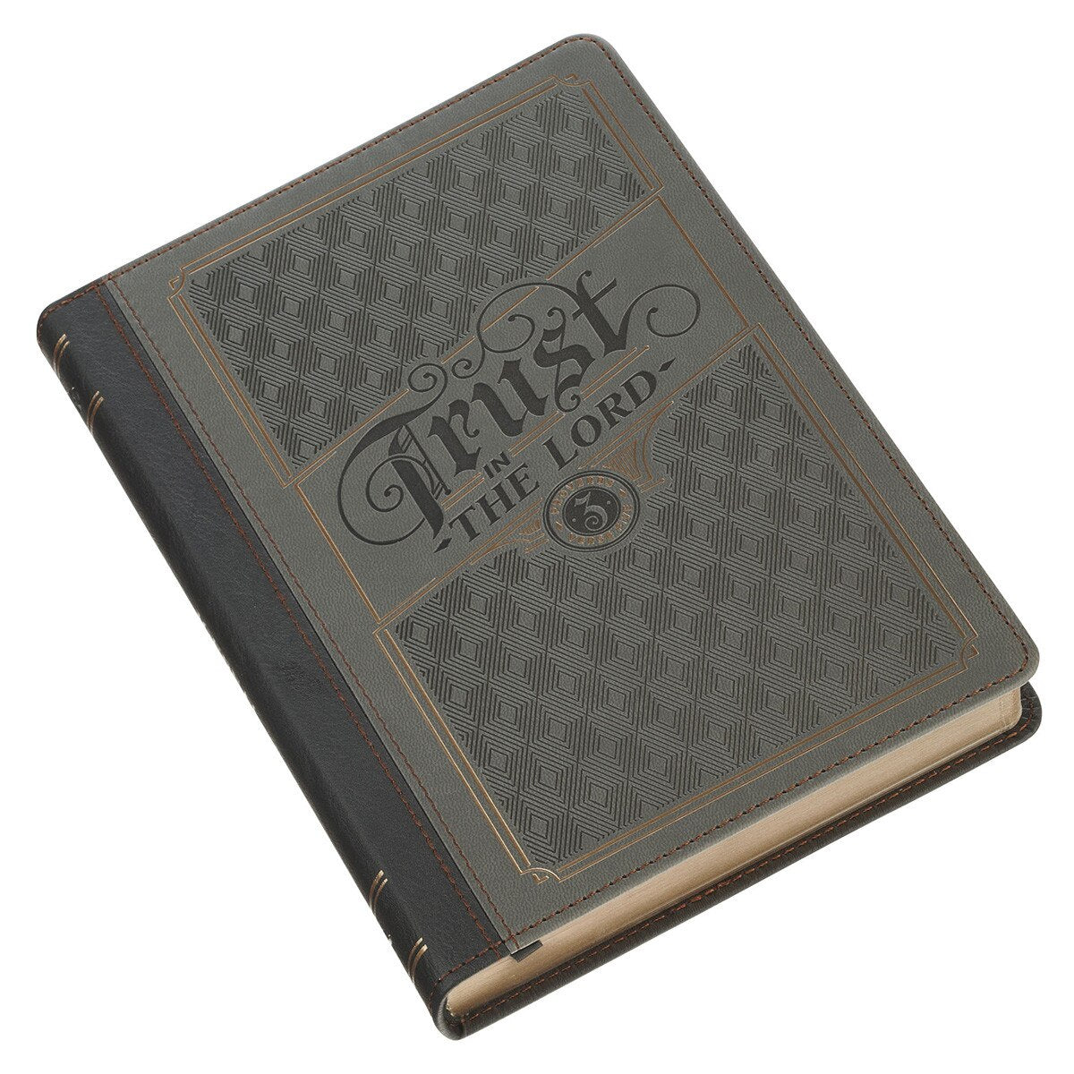 CAG JL805 JOURNAL  CLASSIC  GRAY  TRUST  IN  THE  LORD PROV. 3:5