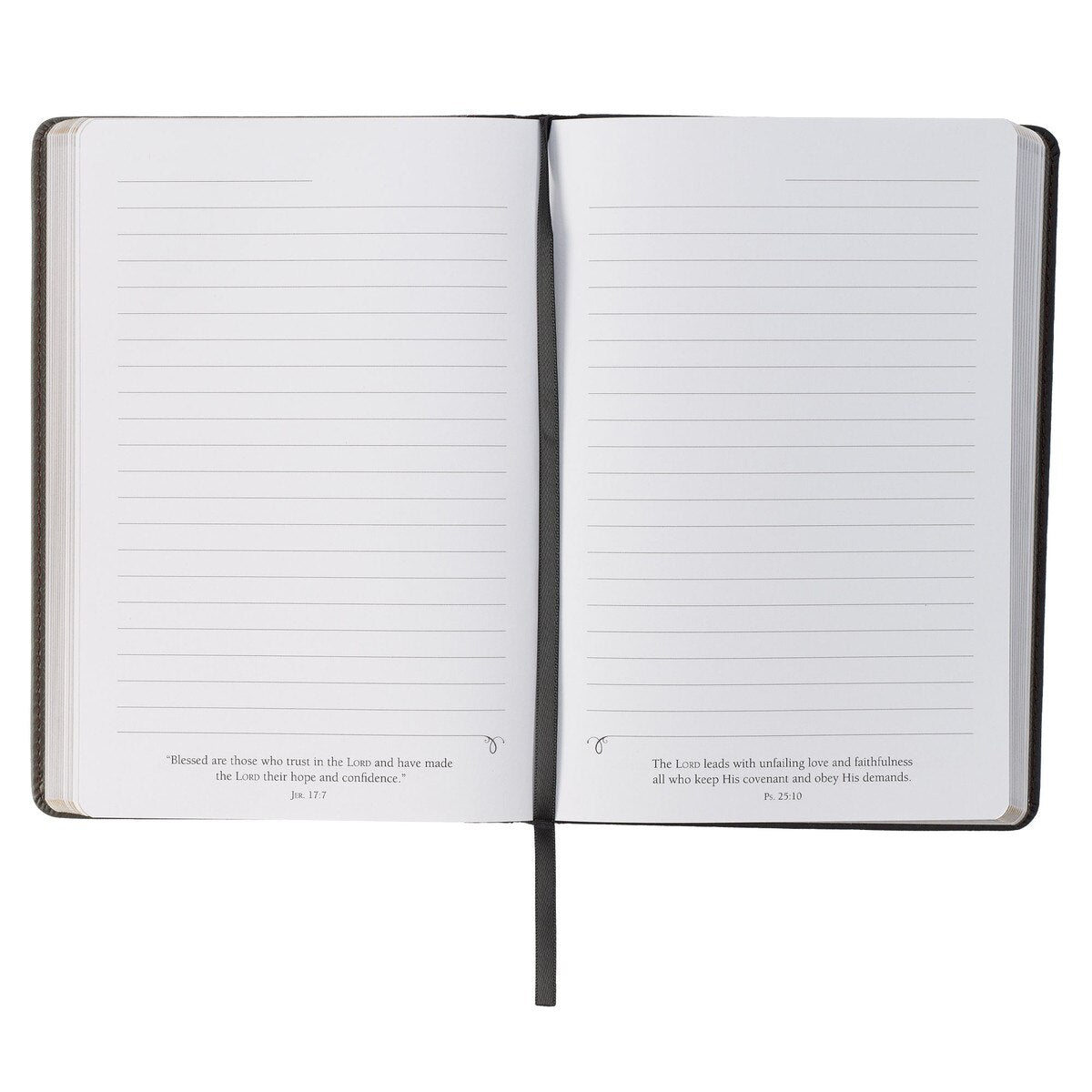 CAG JL805 JOURNAL  CLASSIC  GRAY  TRUST  IN  THE  LORD PROV. 3:5