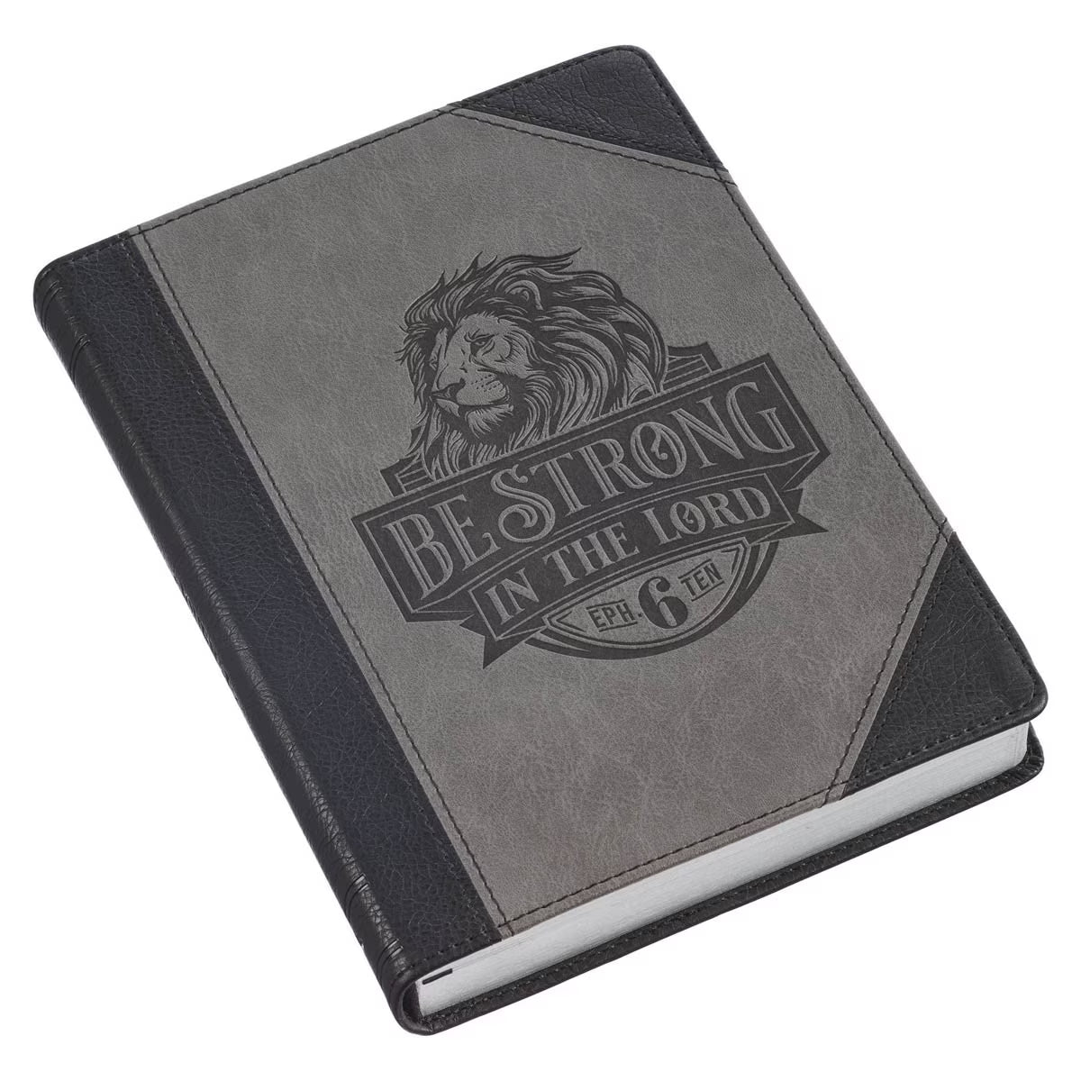 CAG JL806 JOURNAL CLASSIC LION BE STRONG IN THE LORD EPH. 6:10