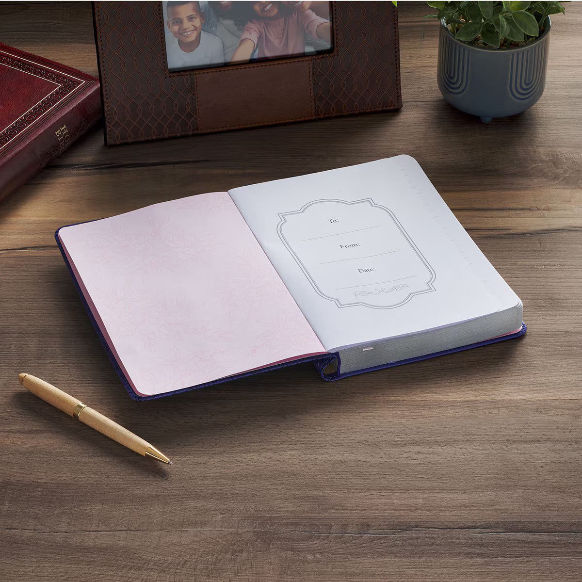 CAG JL855 JOURNAL  CLASSIC  W/ELASTIC  &  PEN  HOLDER NOBLE THINGS PROV. 31:29