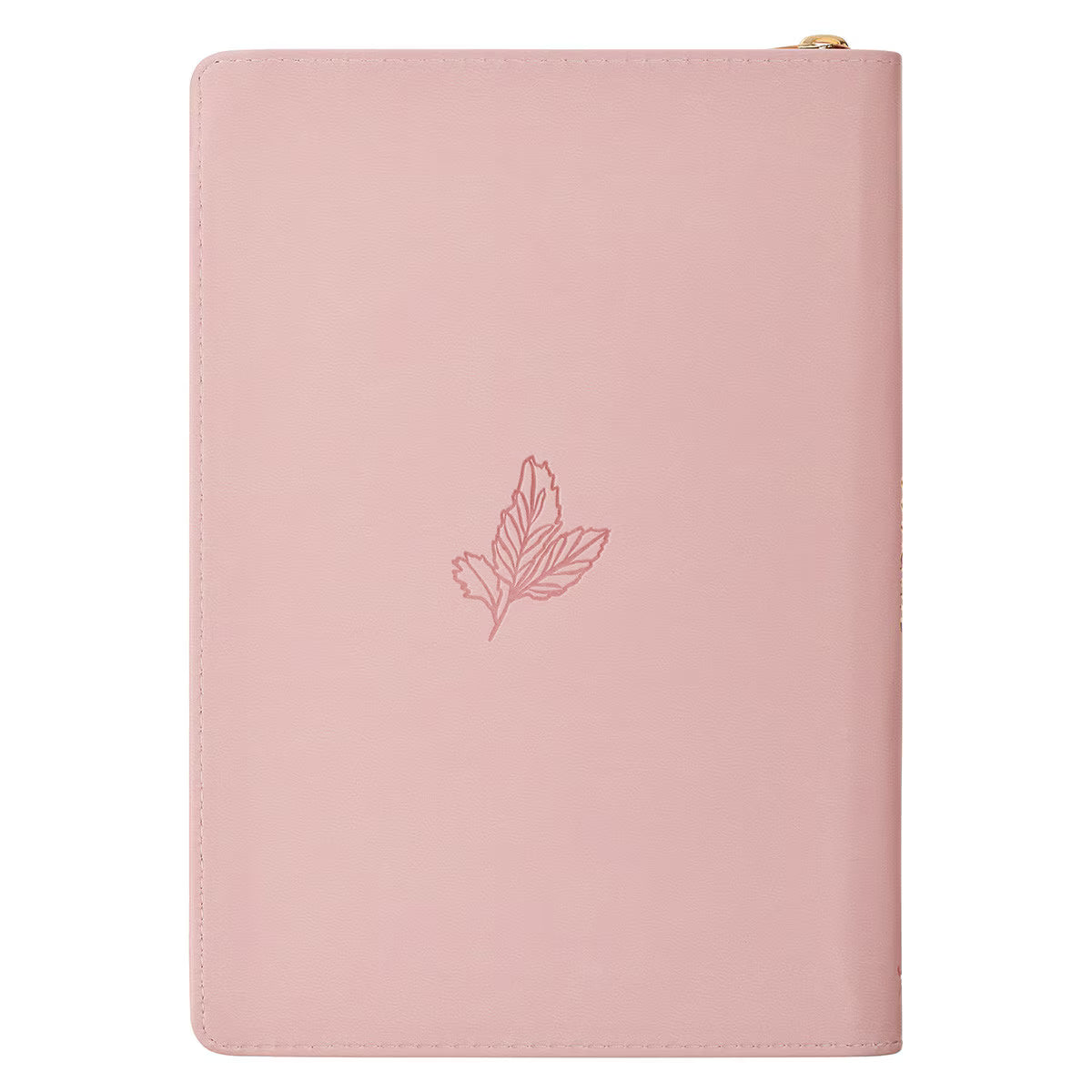 CAG JL856 JOURNAL CLASSIC ZIP PINK HE WILL COVER YOU PS. 91:4