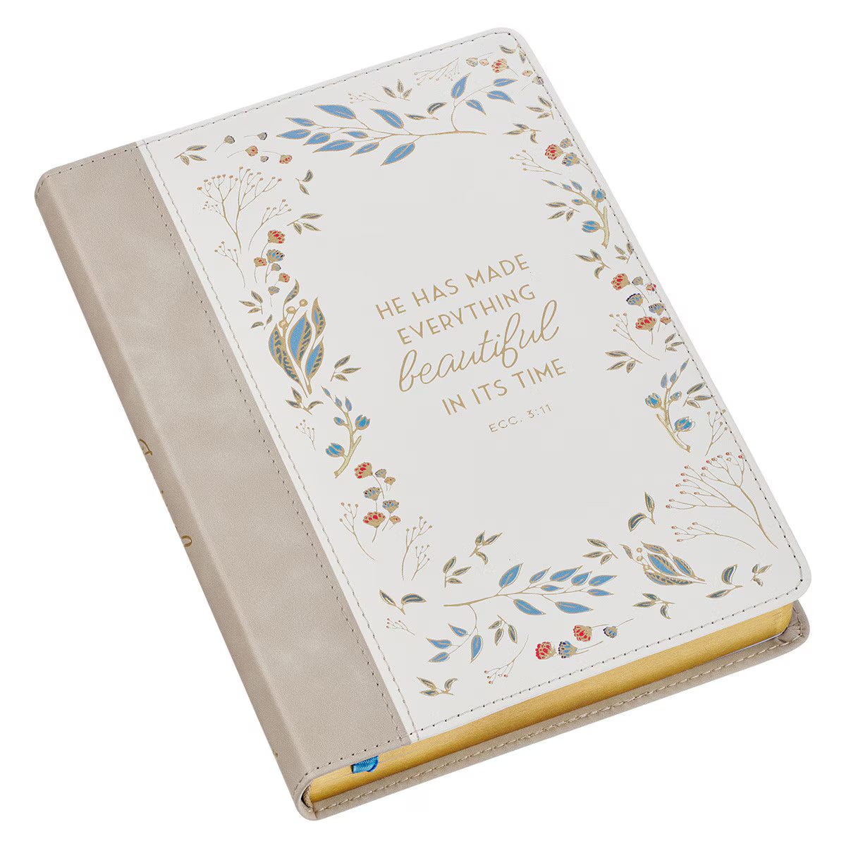 CAG JL860 JOURNAL  CLASSIC  BEIGE/CREAM  EVERYTHING BEAUTIFUL ECC. 3:11