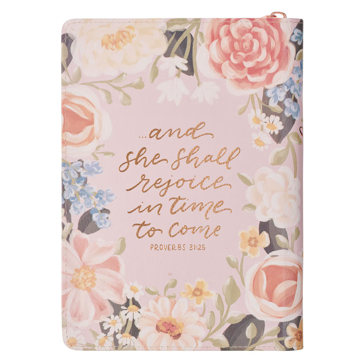 CAG JL875 JOURNAL  CLASSIC  ZIP  PINK  STRENGTH  & DIGNITY PROV. 31:25