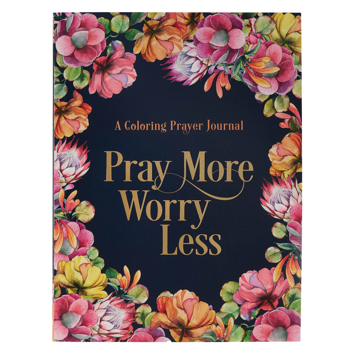 CAG JLP042 WORRY LESS, PRAY MORE PRAYER JOURNAL SC