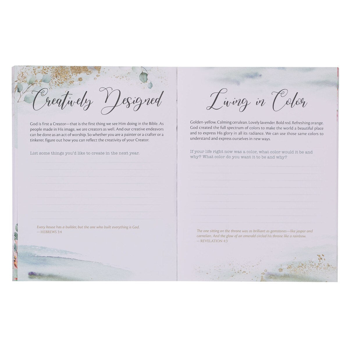 CAG JLP046 PROMPTED   JOURNAL   SHE   IS   BLESSED SOFTCOVER