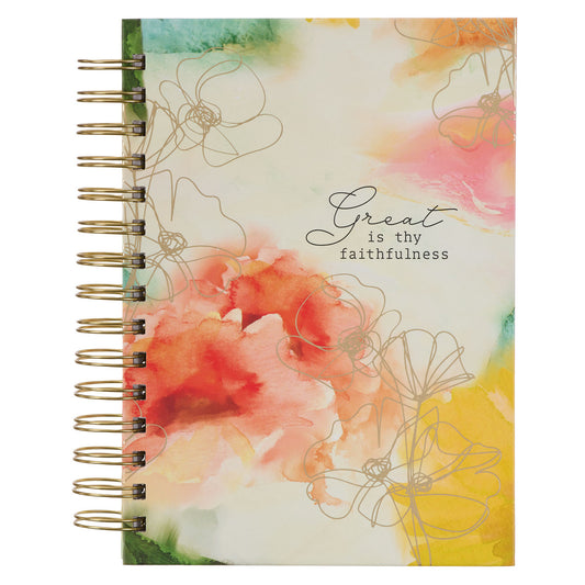 CAG JLW163 JOURNAL LG WB GREAT IS THY FAITHFULNESS