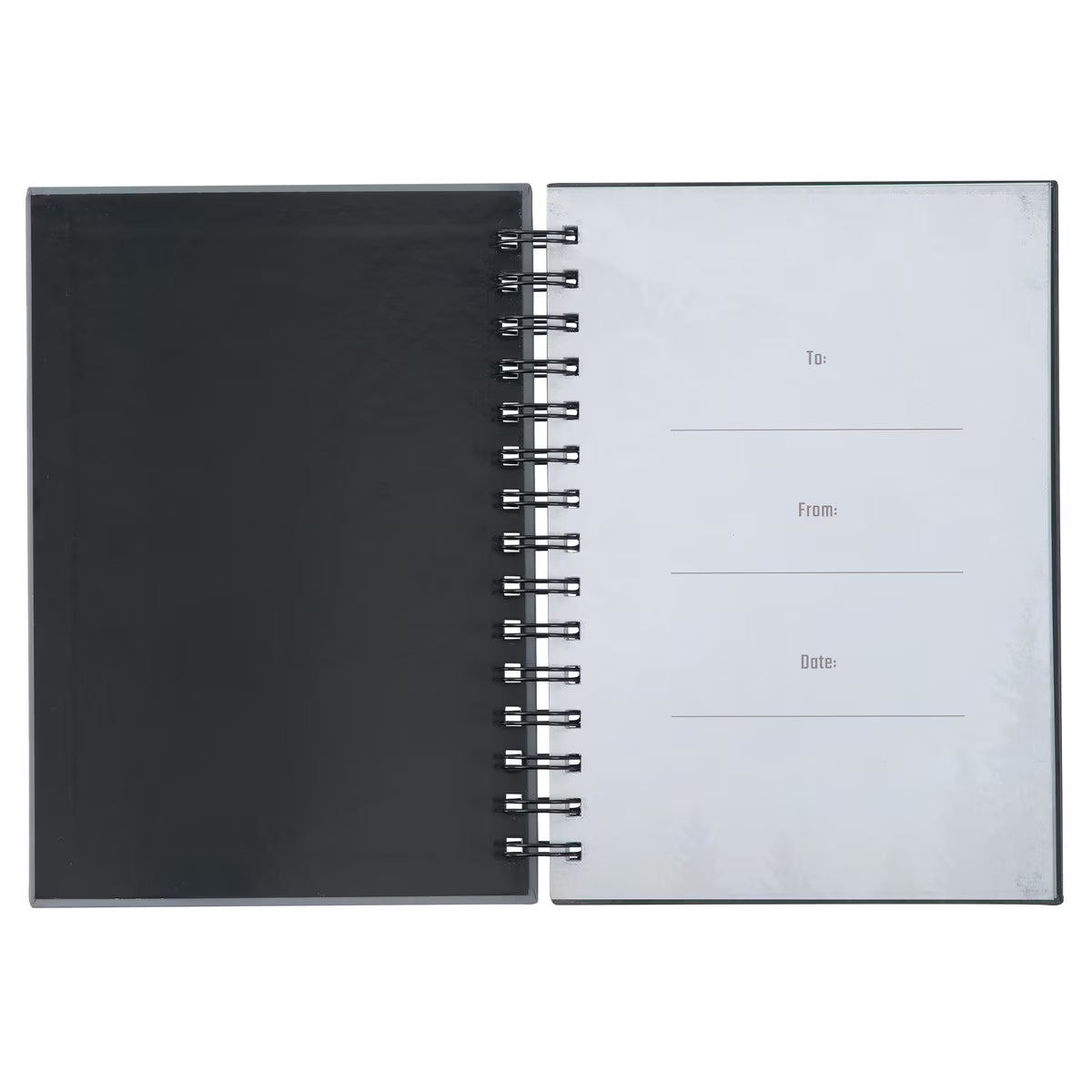 CAG JLW184 JOURNAL  SPIRAL-BOUND  GRAY  STAND  FIRM  1 COR. 16:13