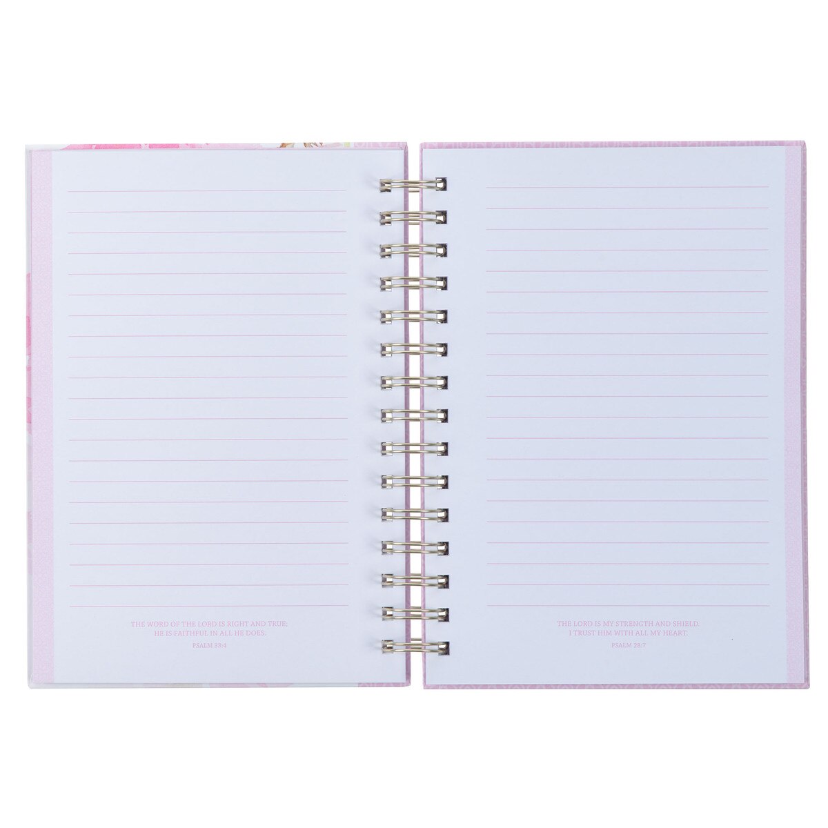 CAG JLW188 JOURNAL  SPIRAL-BOUND  PINK  MY  GRACE  2 COR. 12:9