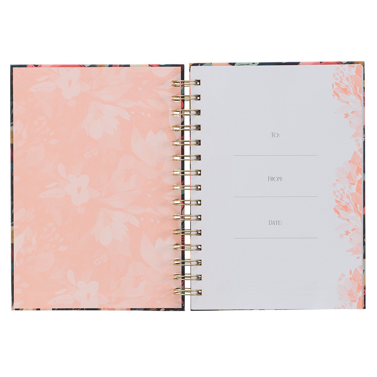 CAG JLW193 JOURNAL SPIRAL-BOUND BLACK FOR I KNOW THE PLANS JER. 29:11