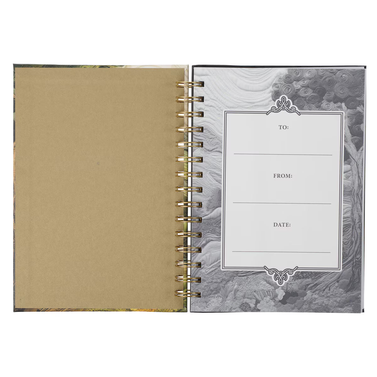 CAG JLW207 JOURNAL SPIRAL-BOUND TAPESTRY THE LORD IS MY SHEPHERD PS. 23