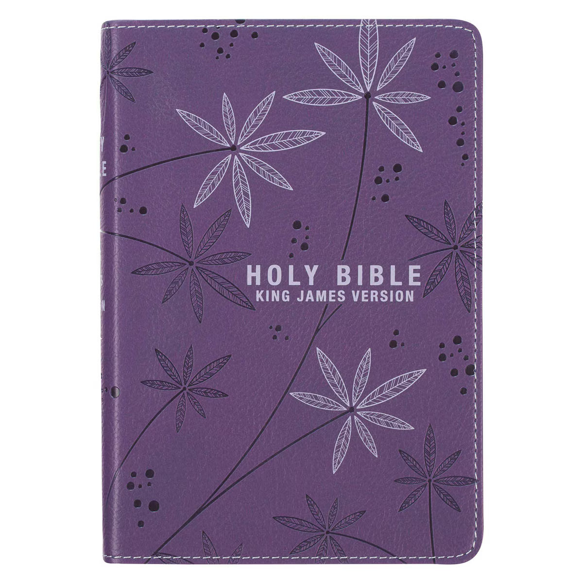 CAG KJV004 KJV BIBLE COMPACT FAUX LEATHER, PURPLE