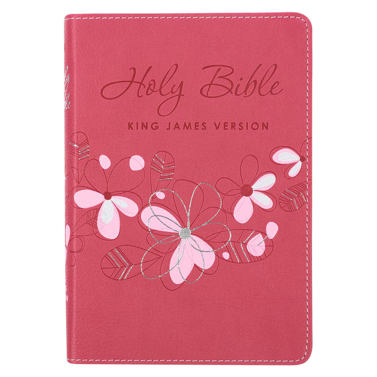 CAG KJV009 KJV BIBLE COMPACT FAUX LEATHER, PINK