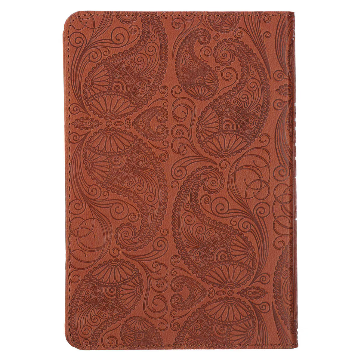 CAG KJV014 KJV  BIBLE  MINI  POCKET  FAUX  LEATHER, TOFFEE BROWN