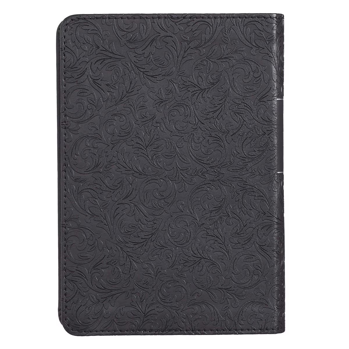 CAG KJV131 KJV  BIBLE  COMPACT  LP  FAUX  LEATHER, BLACK