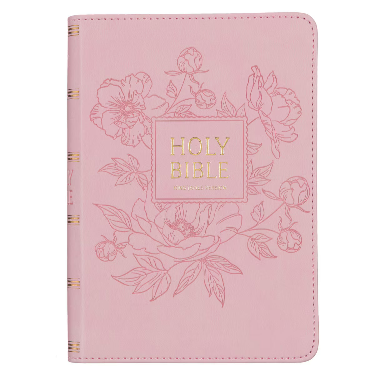 CAG KJV207 KJV BIBLE COMPACT LP FAUX LEATHER, PINK