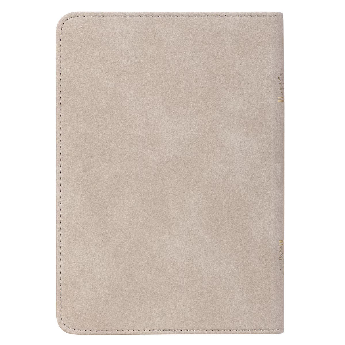 CAG KJV246 KJV BIBLE COMPACT FAUX LEATHER, TAUPE