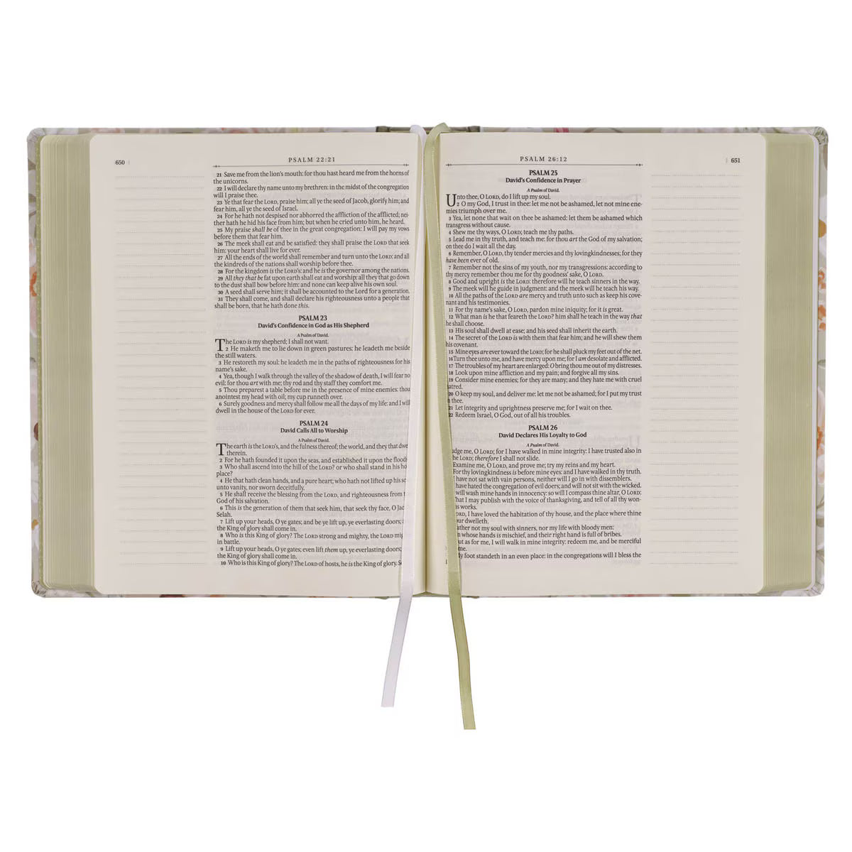CAG KJV264 KJV LP NOTE-TAKING BIBLE LP HC YOUR WILL BE DONE LUKE 22:42