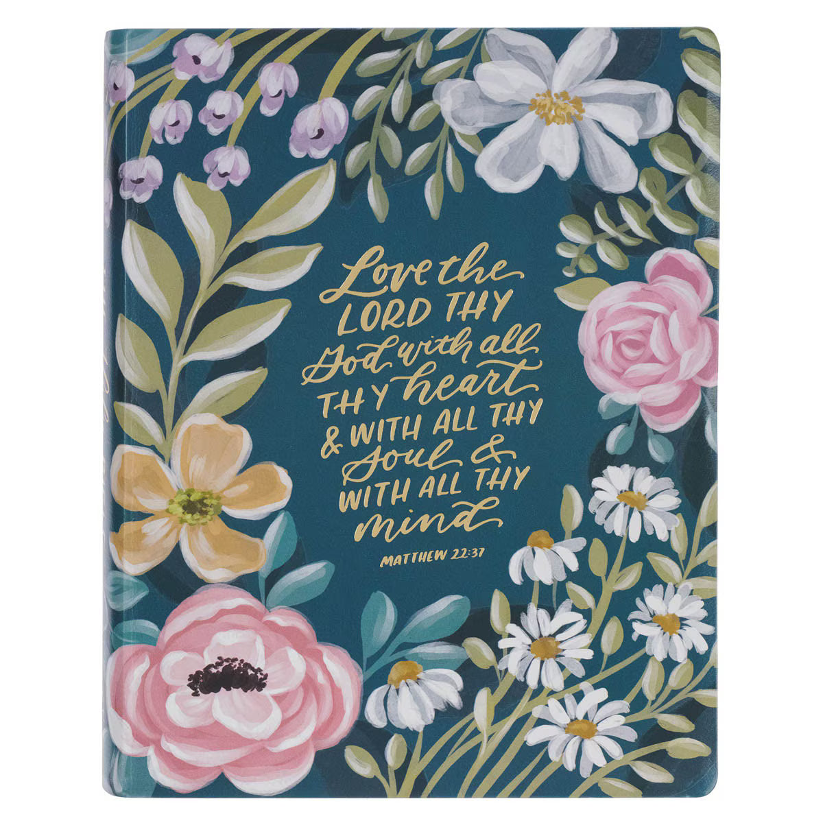 CAG KJV265 KJV LP NOTE-TAKING BIBLE LP FAUX LEATHER LOVE THE LORD MATT. 22:37